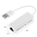 USB Ethernet Adapter USB 2.0 To RJ45 Network LAN Adapter. 