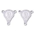 1-20PCS 304 Stainless Steel Chandelier Components Links 3 Loop Connectors For Jewelry Diy Making. 