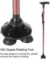 Magic Cane - Smart Easy Walking Stick Adjustable - Lightweight Aluminum Folding Walking Cane, TRUSTY MAGIC CANE Adjustable Extendable Walking Stick + LED Lights. 