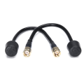 2PCS 5.8GHz 3Dbi 5000-6000MHz 150mm RHCP RP-SMA / SMA FPV Antenna. 