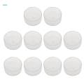 Tea Light Clear Plastic Cups: 20 Cups, Round Shapes Polycarbonate Tealight Cups. 