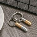 Multi-function Outdoor Stainless Steel Cutting Tool Capsule Knife Key Ring Pendant Tinying Mini Tools. 