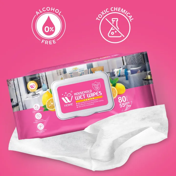 (Pack%20of%203)%20WBM%20Household%20Wet%20Wipes%20Lemon%20-%2080Pcs%20Kitchen%20Cleaning%20Wipes%20-%20Image%204