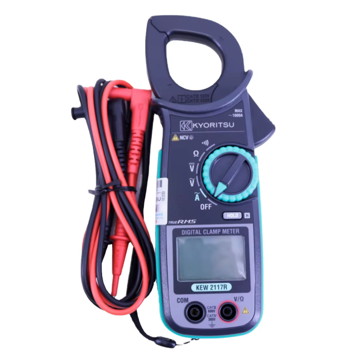 Kyoritsu 2117R AC Digital Clamp Meters 60/600/1000A Auto-ranging with 0 ...