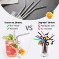 Stainless steel Straw. 