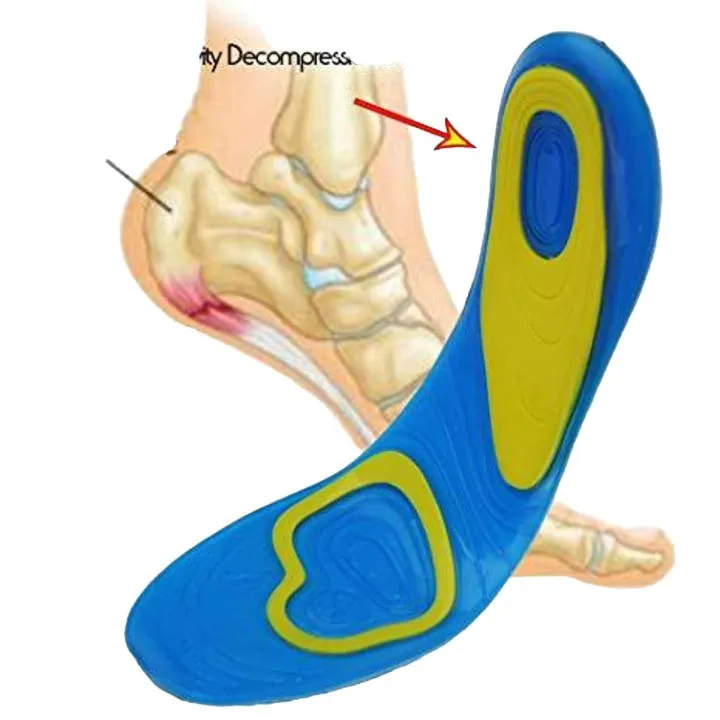 Path Feel Insole Active Gel Foot Pad Insole for Pain Gel Active Everyday Insoles | Daraz.pk
