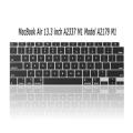 Keyboard Cover for MacBook Air 13 inch Model A2179 A2337 Apple_M1 Chip with Touch ID Transparency Keyboard Protective Skin, Ultra Thin MacBook Air Keyboard Cover - Laptop Keyboard Cover - Laptop Keyboard Protector. 