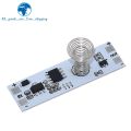 DC 12V Capacitive Touch Sensor Switch Coil Spring Switch LED Dimmer Control Switch 9-24V 30W 3A for Smart Home LED Light Strip. 