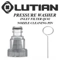 LUTIAN - LT202-1200 -100 BAR HIGH CAR PRESSURE WASHER - 1200 WATTS - AUTO START- SELF PRIMING - PORTABLE - 2 IN 1 GUN ( LONG & SHORT ) 3MONTHS WARRANTY. 