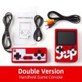 SUP Plus 400 in 1 Retro Double Players Game Box Without Remote Control for dual Player, Handheld Classical Game PAD Can Play On TV, 400 Games Game Box Console Handheld Game Pad with Remote / Led Screen / USB Rechargeable Portable Game with LCD TV Output. 