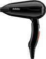 BaByliss Hair Dryer, Powerful 2000w Drying Performance With Dual Voltage For Travel Convenience, 2 Heat And Speed Settings With Fast Drying Time, Lightweight And Portable Design, 5344SDE (Black ). 