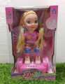 Battery Operated Girls Hover Balanced Car Doll For Kids Rolling, Rotating, Music and Beautiful Flashing Lights. 