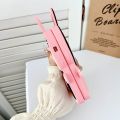 ♥Ready Stock +FREE Shipping+COD♥3D cute cartoon labubu pink and black patchwork color silicone case for iPhone 11 12 13 14 15 16 Pro Max casing Cartoon animal soft silicone protective cover for iPhone case. 