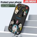 JIUMOO For OPPO Reno 2F Reno 2Z Case Cartoon Oil Doraemon Thin Leather Soft Full Lens Back Cover Camera Protect Cases Shockproof Casing. 