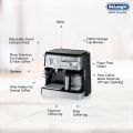 Delonghi BCO420 Espresso Coffee Maker, 220-volt (Non-USA Compliant), Silver. 
