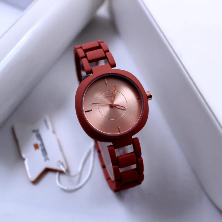 Beautiful Brass case quartz watch for Women/Girls | Different Colours available