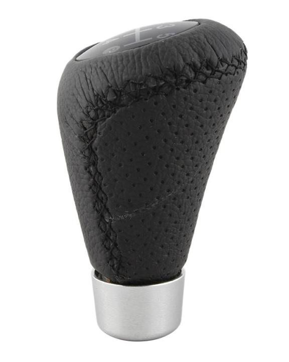 Glossy Leather Gear Knob