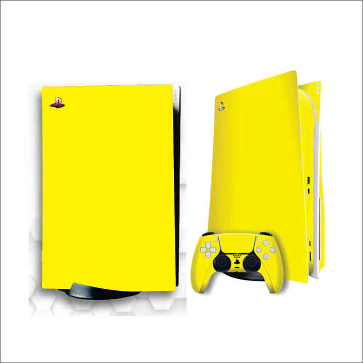 Sony%20Ps5%20Disc%20Edition%20full%20body%20skin%20with%202%20Controllers(%20just%20skin%20not%20pouch)%20-%20Image%203