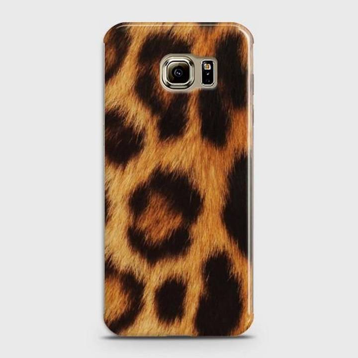Samsung S6 Edge Cover - SkinLee HQ Hard Case - Leopard Print - SKINLEE-155-1-31-92
