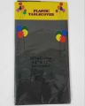 BLACK TABLE COVER ( 54 INCH X 72 INCH ). 