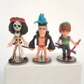 【Funny Bunny Toy Store】One sabo Luffy Ace Chopper Sanji Roronoa Zoro GK Q Sitting Ver. Bottle Hugging PVC Figure Model Toy. 