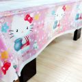 Hello Kitty Theme Table Cover | Birthday Theme Table Cover | Table Cover for Girls Birthday. 