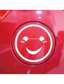 Smile - Fuel Cap Sticker. 