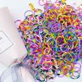 Loom Rubber band  Multi Colour Full Packet (500Pcs). 