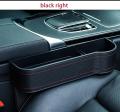 2 PC PU Leather Car Seat Gap Box Interior Seat Side Organizer Auto Seat Crevice Storage Munti-functional Pocket Box Auto Accessories  By Infinity Baazaar. 