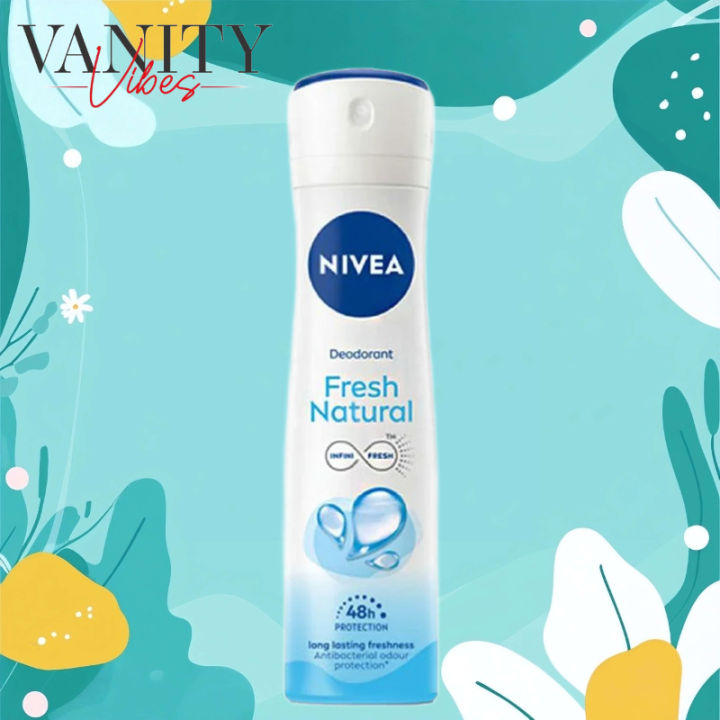 NIVEA%20Fresh%20Natural%20Infini%20Fresh%2048%20Hrs%20Protection%20Deodorant%20Spray%20150ml%20-%20Image%207
