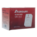 SINGWAY 100W/150W/500W Step-Up & Down Voltage Converter Transformer | 110V/120V to 220V/240V & 220V to 110V | Dual Channel Travel Power Converter. 