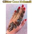 1 Glitter Mehndi cone available in different 8 colours. 