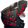 VECTOR HELMET 3 in 1 Flipup FOR Bike - DUAL VISOR SUPERAIR HELMET. 