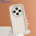 ZCSIBORUI for Redmi 14C Back Cover Luxury Soft Camera Protection Rubber Square Ladder Phone Case. 
