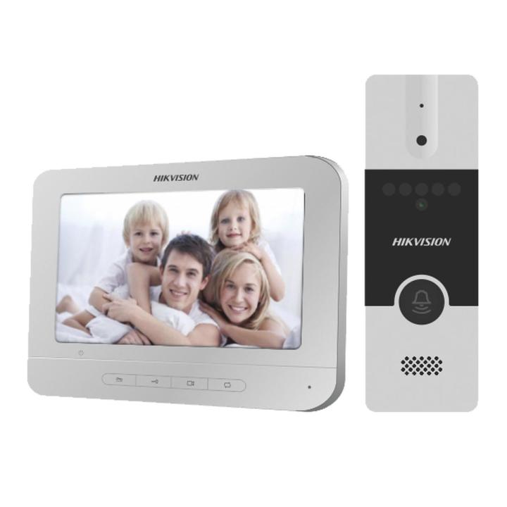 Hikvision DS-KIS202T Villa Analog Kit Video Intercom System resolution 1920X1080 @25fps