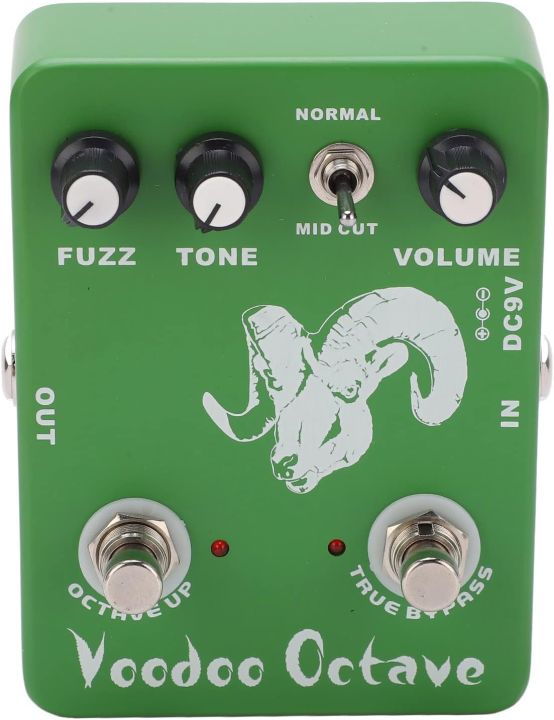 Guitar Effect Pedal, Fuzz Voodoo Octave Effects Pedals Accessory for Playing