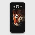 Samsung Grand Prime Cover - SkinLee HQ Hybrid Case (Soft) - Big Cat - SKINLEE-440-1-140-22. 