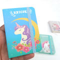 Cute MINI Unicorn Notebook Diary Book With Lined Paper For Kids Girls paper size A7. 