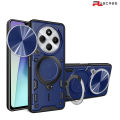 PlusCase for Xiaomi Redmi 14C / Poco C75 4G 360° Rotate Ring Stand Full Protection Slide Lens Cover Shockproof Case. 