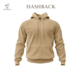 HashBack Plain Zipper Hoodie for Men & women. 