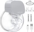 Patsnap Breast Pump, Wearable Hands Free Electric Breast Pumps, Portable Rechargeable Breastfeeding Pump With 2 Mode & 5 Levels, Super Quiet & Leak Proof Milk, 180ml Milk Collector, 24mm Flange.. 