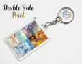 Little Mermaid Rose Blackpink Acrylic Double-sided Keychain Kpop Keychain. 