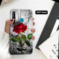 Infinix Hot 8 Cover Case ( X650C ) - Rose Soft Cover Case for Infinix X650C. 