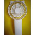 F30 Mini Hand-held Charging Large Capacity Outdoor Portable Small Fan with power bank COLOR(WHITE). 