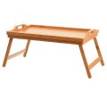 BAMBOO WOOD BED TRAY USEFUL BREAKFAST LAPTOP DESK TEA FOOD SOFA BED TRAY PICNIC STUDYING TABLE. 