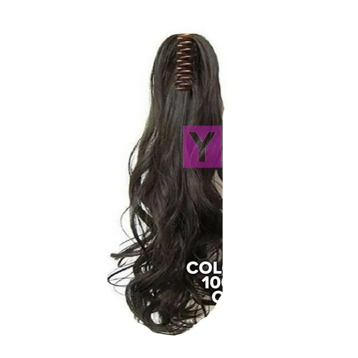 Catcher%20Hair%20Extension%20Full%20Volume%20Brown%20Hair%20Extension%20Catcher%20Clip%20Ponytail%20for%20Women%20-%20Image%202