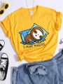 5 More Minutes To Go To Work Print T Shirt Women Street Sport Tshirt Fashion Summer Tee Clothing Breathable Cool T-Shirts Women. 