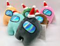 【ETOP】 10cm Among Us Impostor Plushie Toys Game Plush Doll Stuffed Toy Pendant Christmas Surprise Gift. 