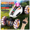 RC Stunt Car, 2.4GHz 4WD Remote Control Gesture Car ) / formula car remote control/ remote control car Sensor Toy, Double Sided Rotating Off Road Vehicle 360° Flips with Lights Music, for Boys & Girls, Multi. 