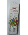 ORO Splash Pencil Art # 512 Multi Color (8 Pcs). 